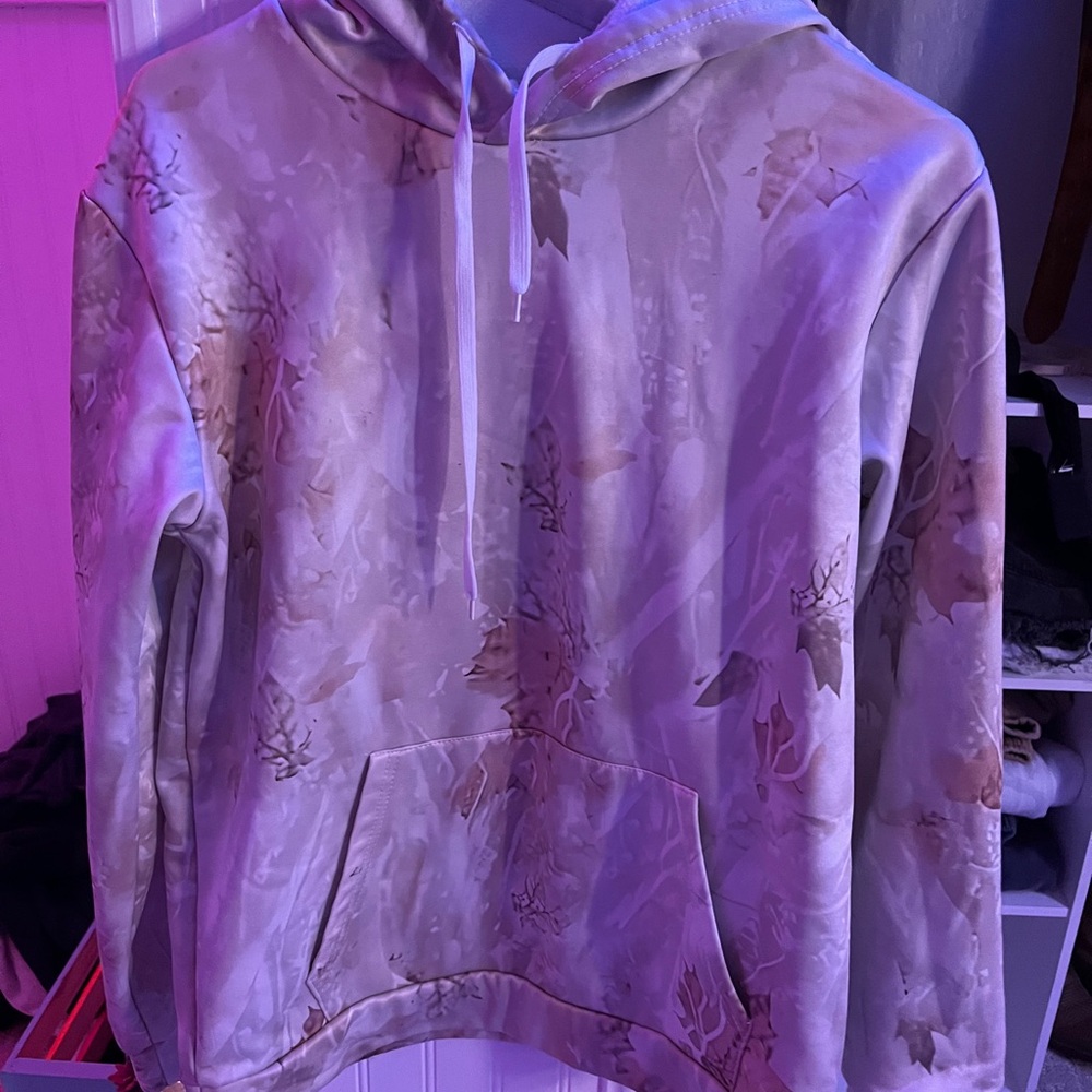 Camouflage Hoodie with Front Pocket